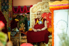 Besuch des Dalai Lama im Diskit-Kloster  - 2017