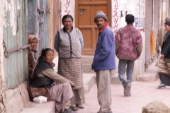 Menschen in Leh  - 2007