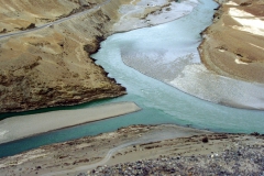 Zusammenfluss Indus und Zankar