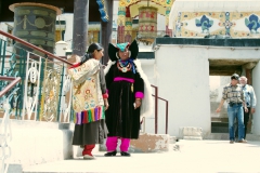 Ladakhi in festlicher Tracht- 2010