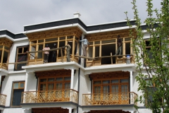 Hausbau in Leh- 2010